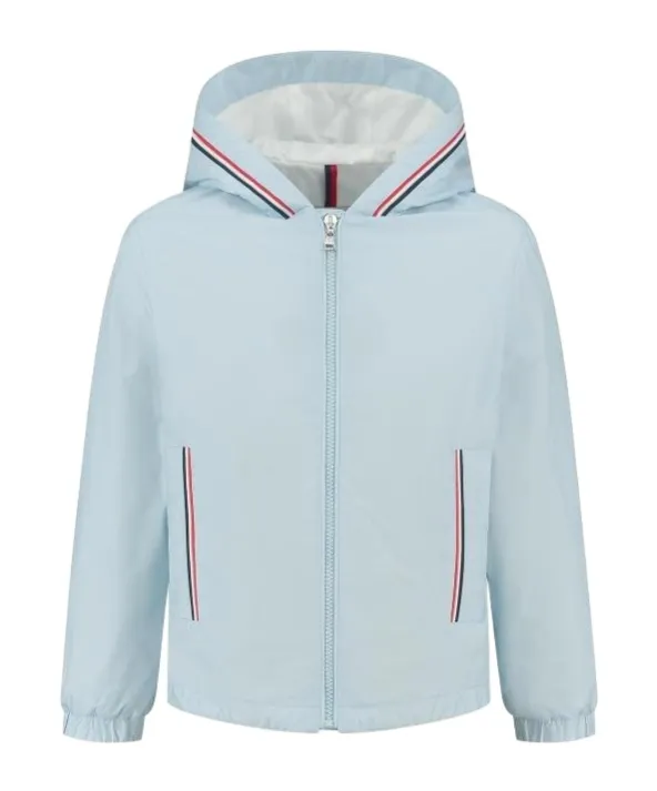 Logo Patch Hooded Jacket