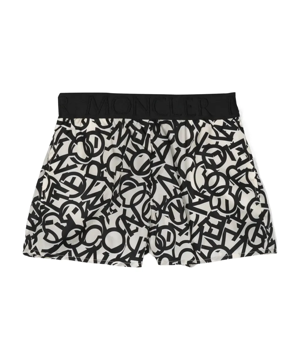 Monogram Printed Shorts