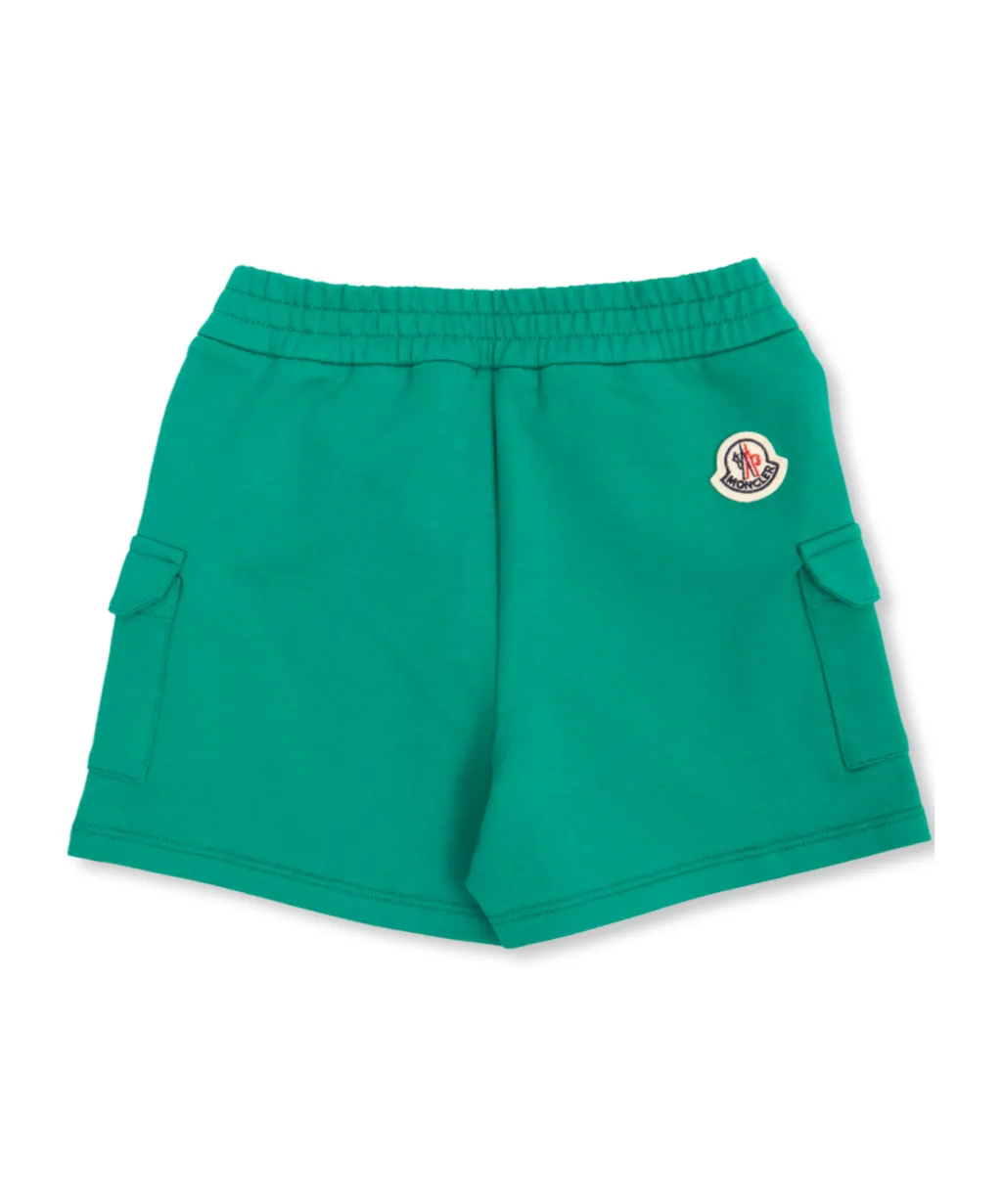 Logo-Patch Jersey Shorts