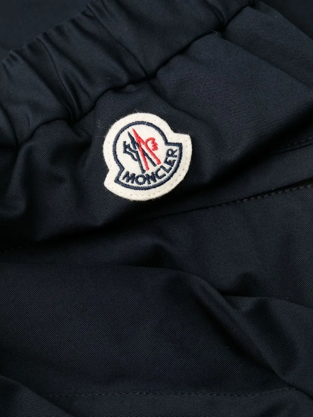 Logo Patch Drawstring-Waist Track Pants