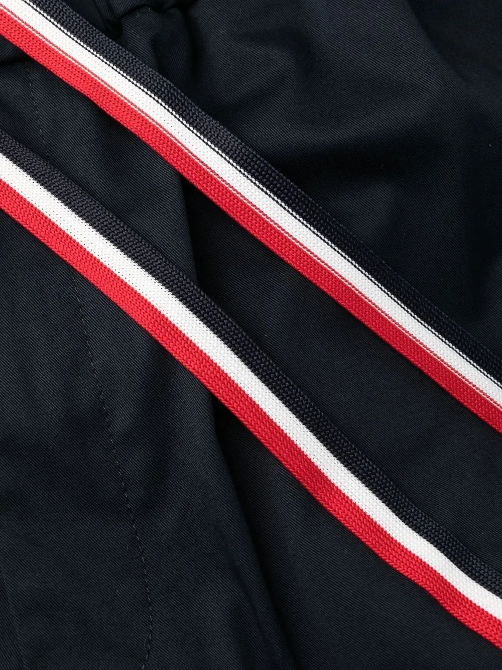 Logo Patch Drawstring-Waist Track Pants