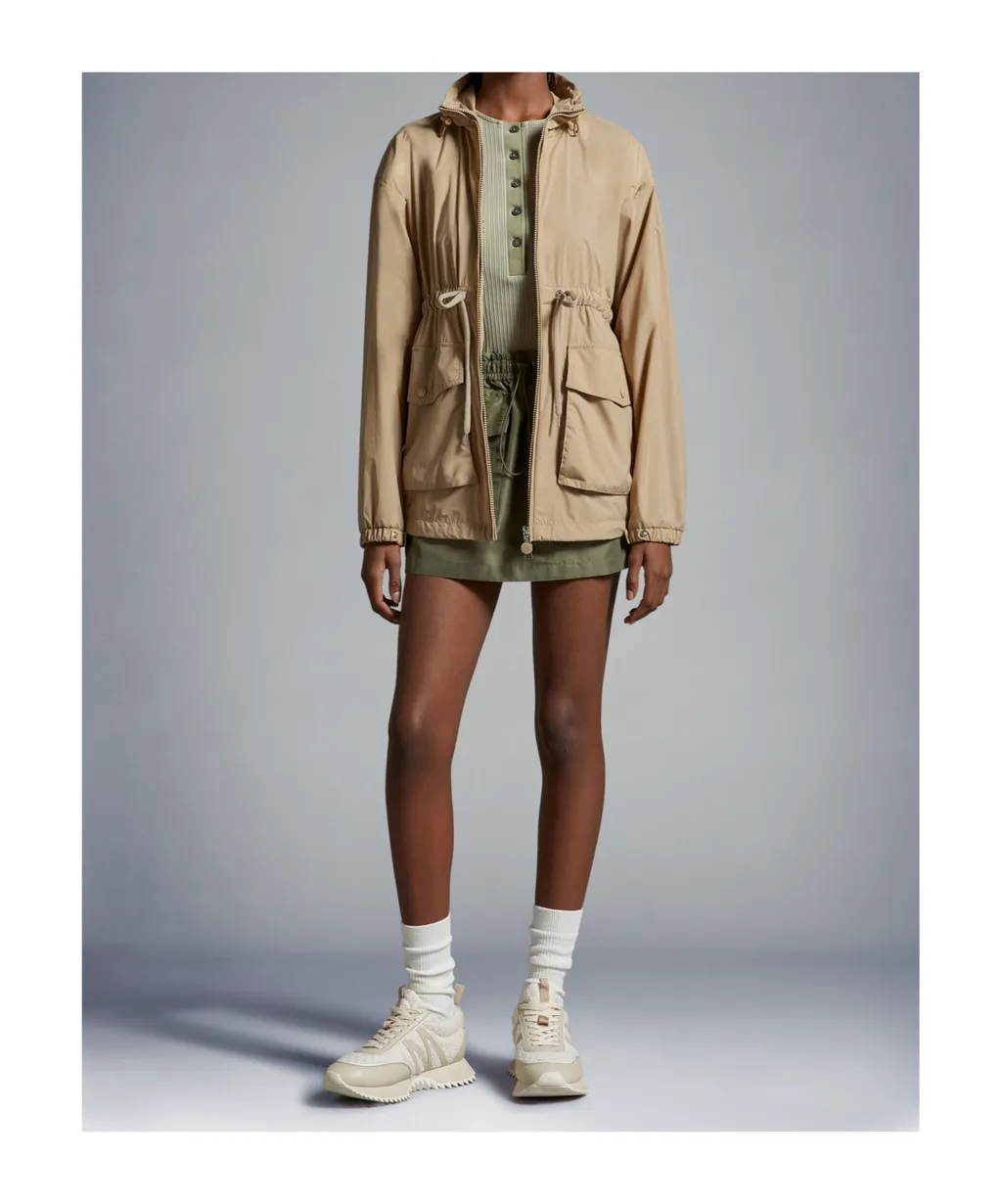 Iadi Logo Patch Drawstring Jacket