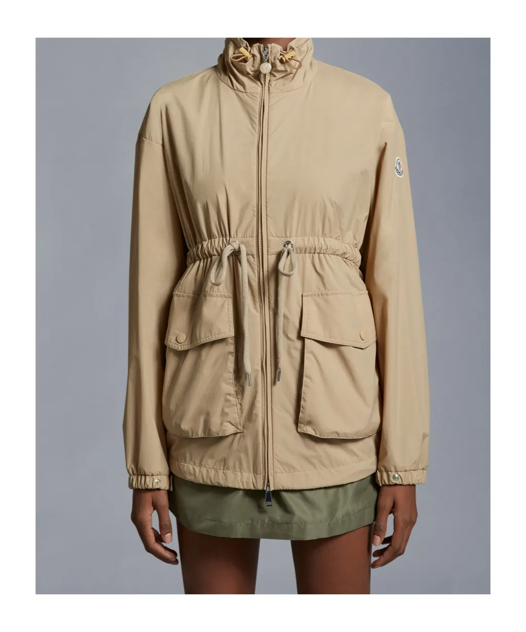 Iadi Logo Patch Drawstring Jacket