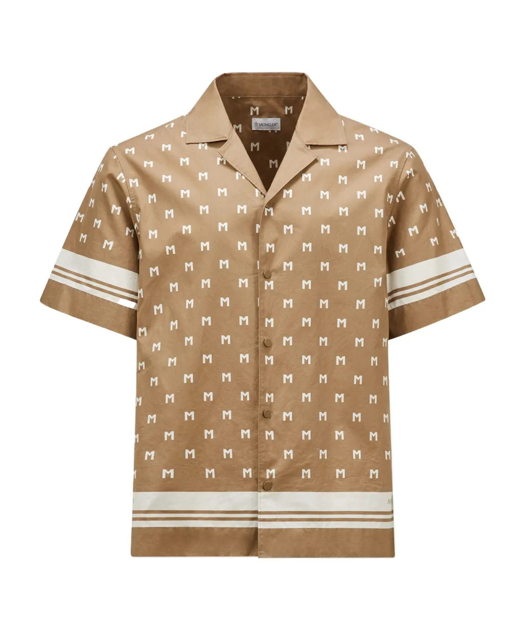 Monogrammed Short-Sleeved Shirt
