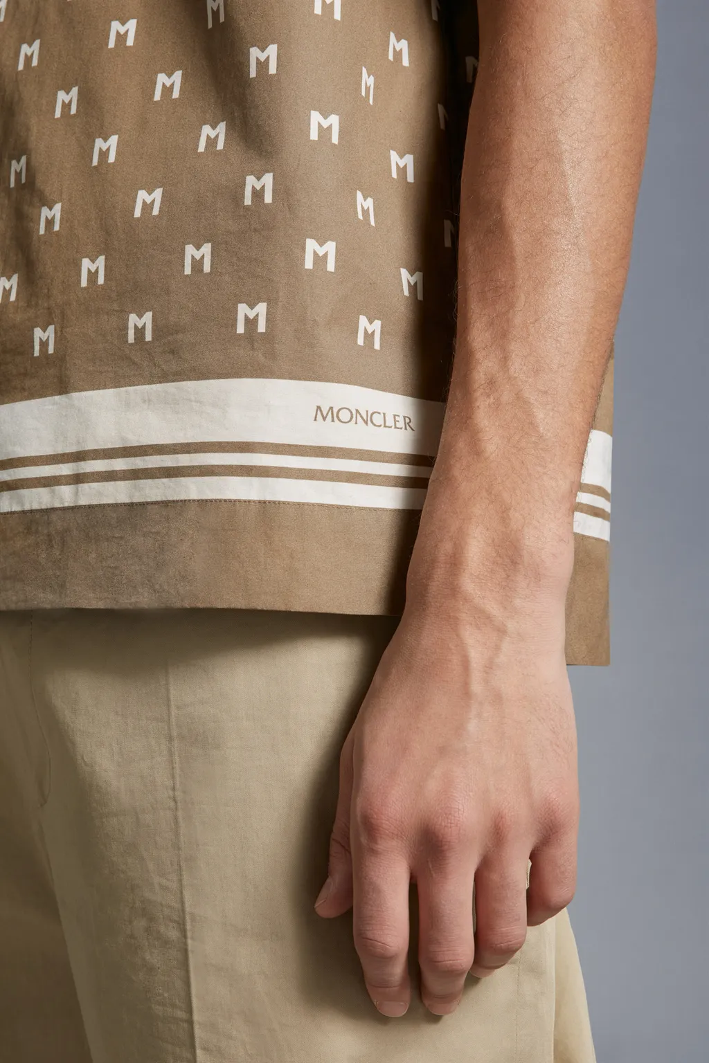 Monogrammed Short-Sleeved Shirt