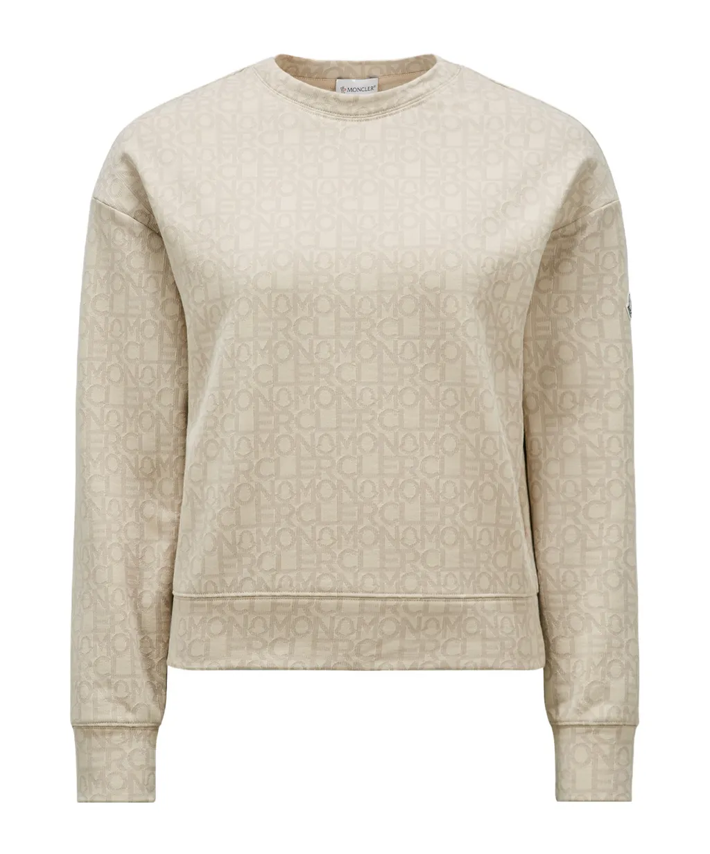 Logo Patch Crewneck Sweatshirt