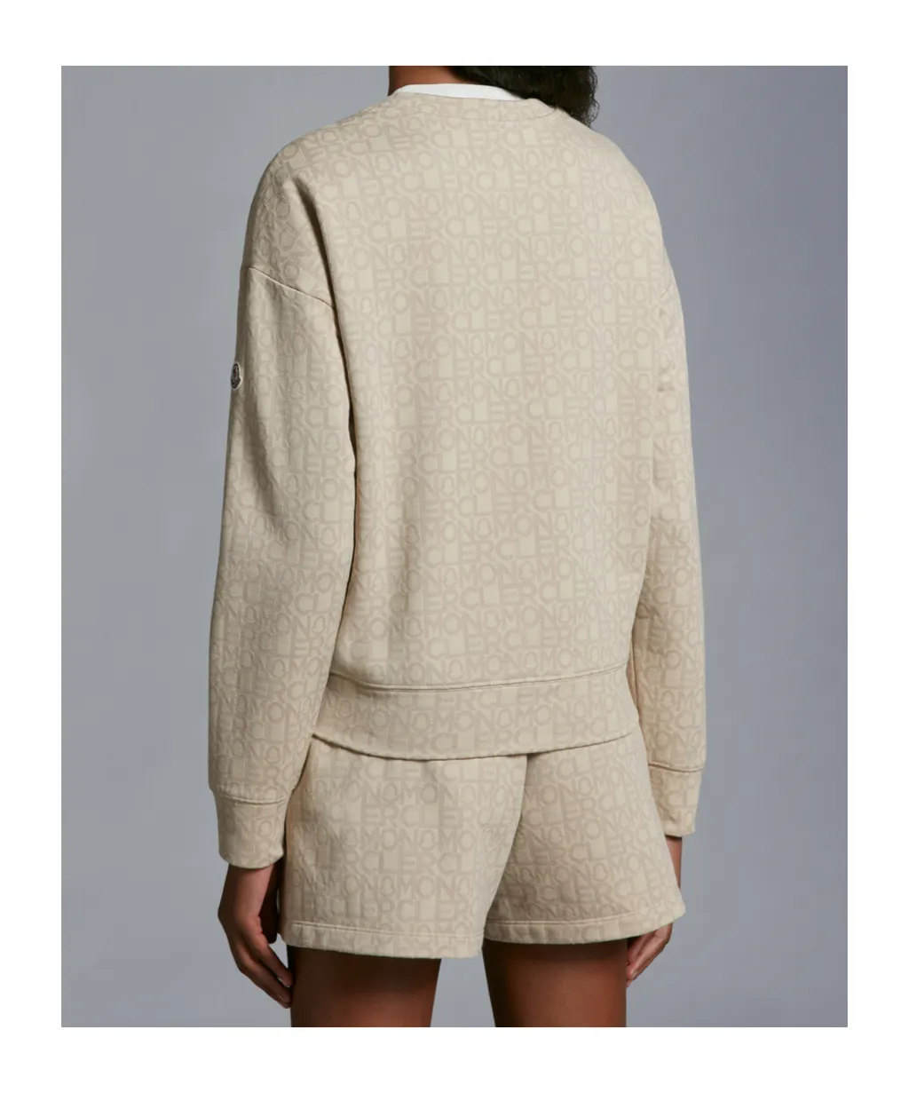 Logo Patch Crewneck Sweatshirt