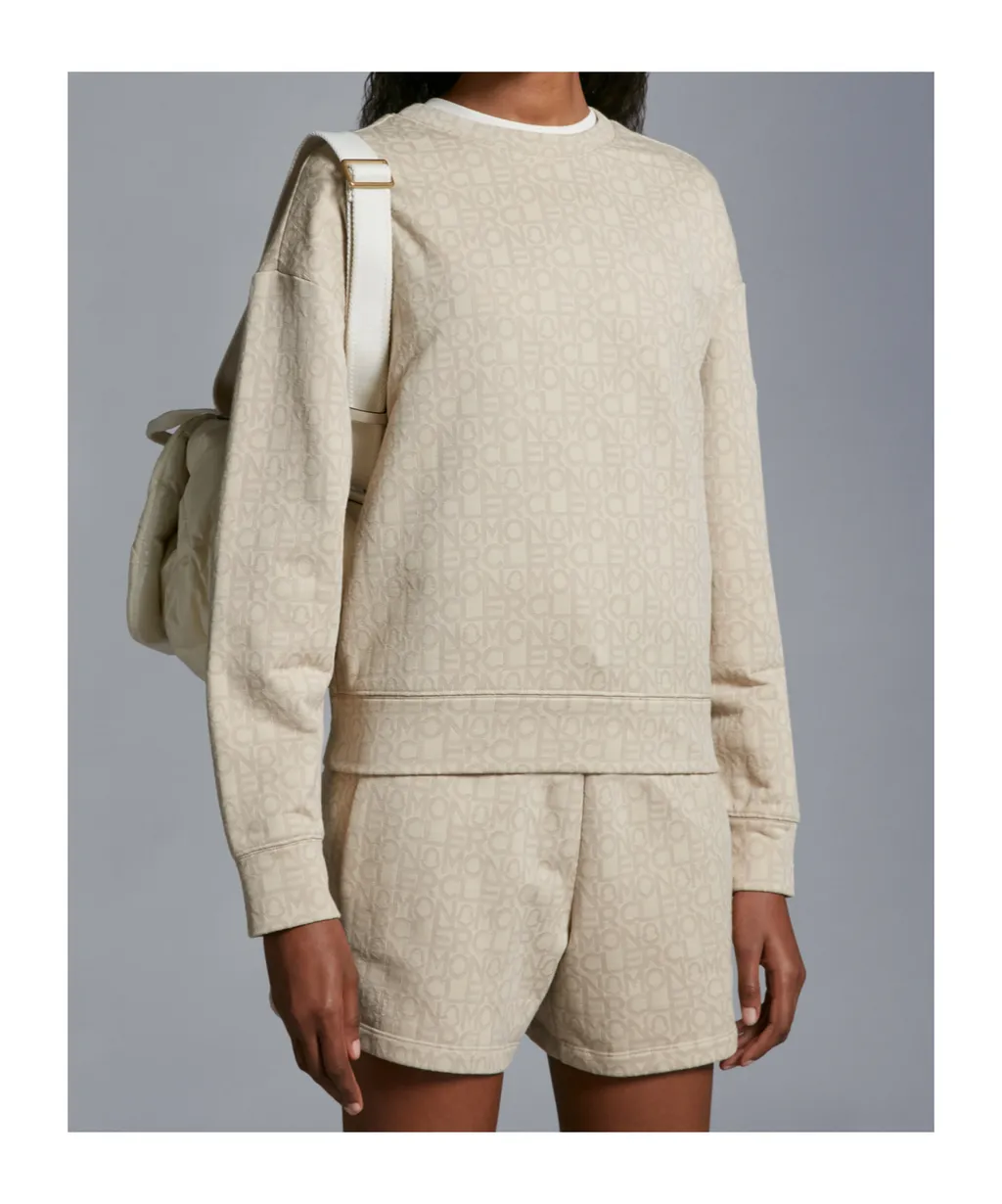 Logo Patch Crewneck Sweatshirt