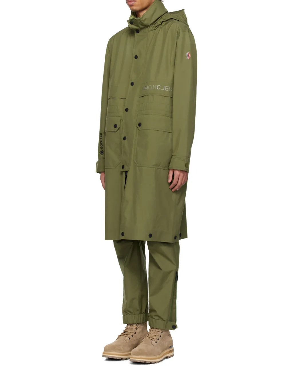 Grenoble High Neck Long Parka