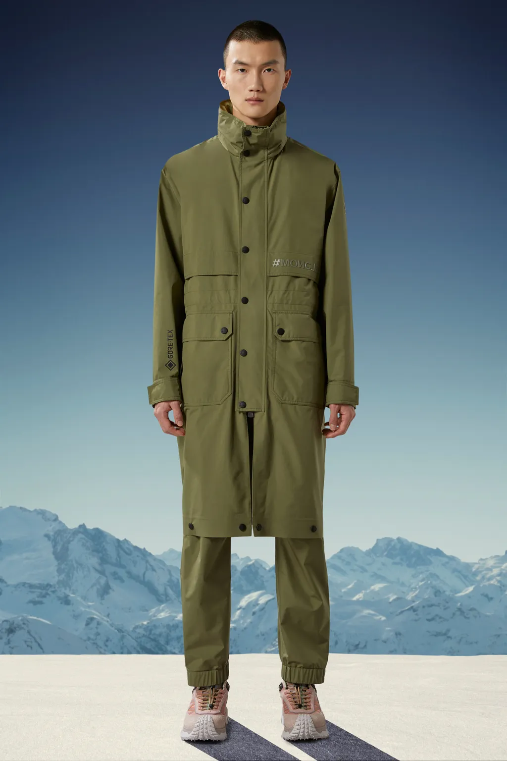 Grenoble High Neck Long Parka