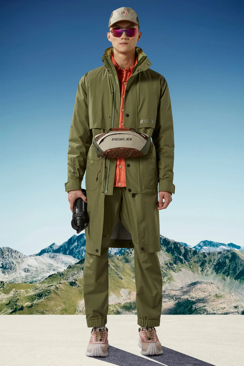 Grenoble High Neck Long Parka
