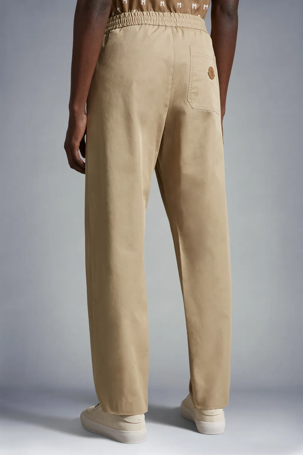 Logo Patch Drawstring Joggers