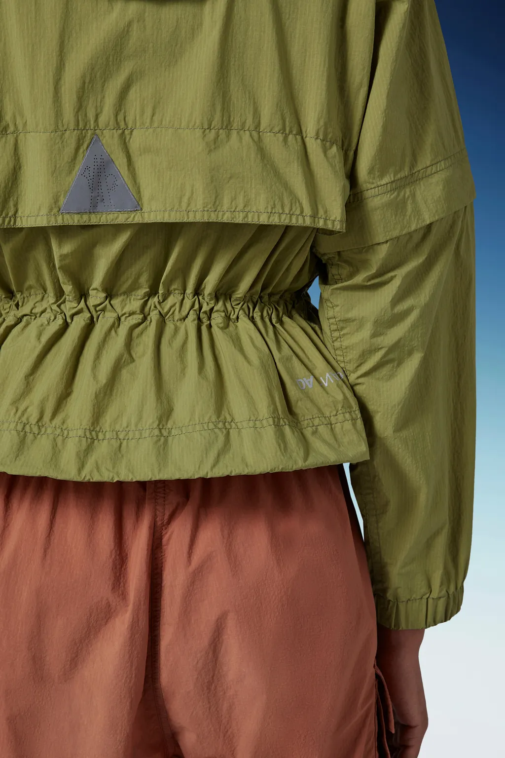 Logo Patch Hooded Jacket