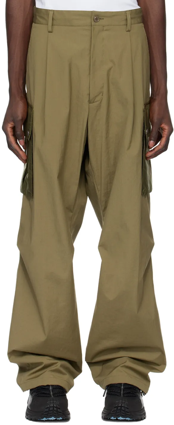 Logo Patch Cargo Pants
