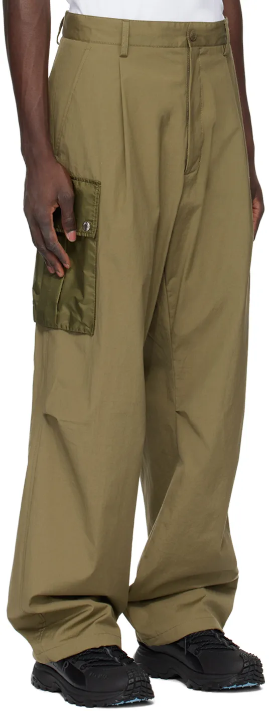 Logo Patch Cargo Pants