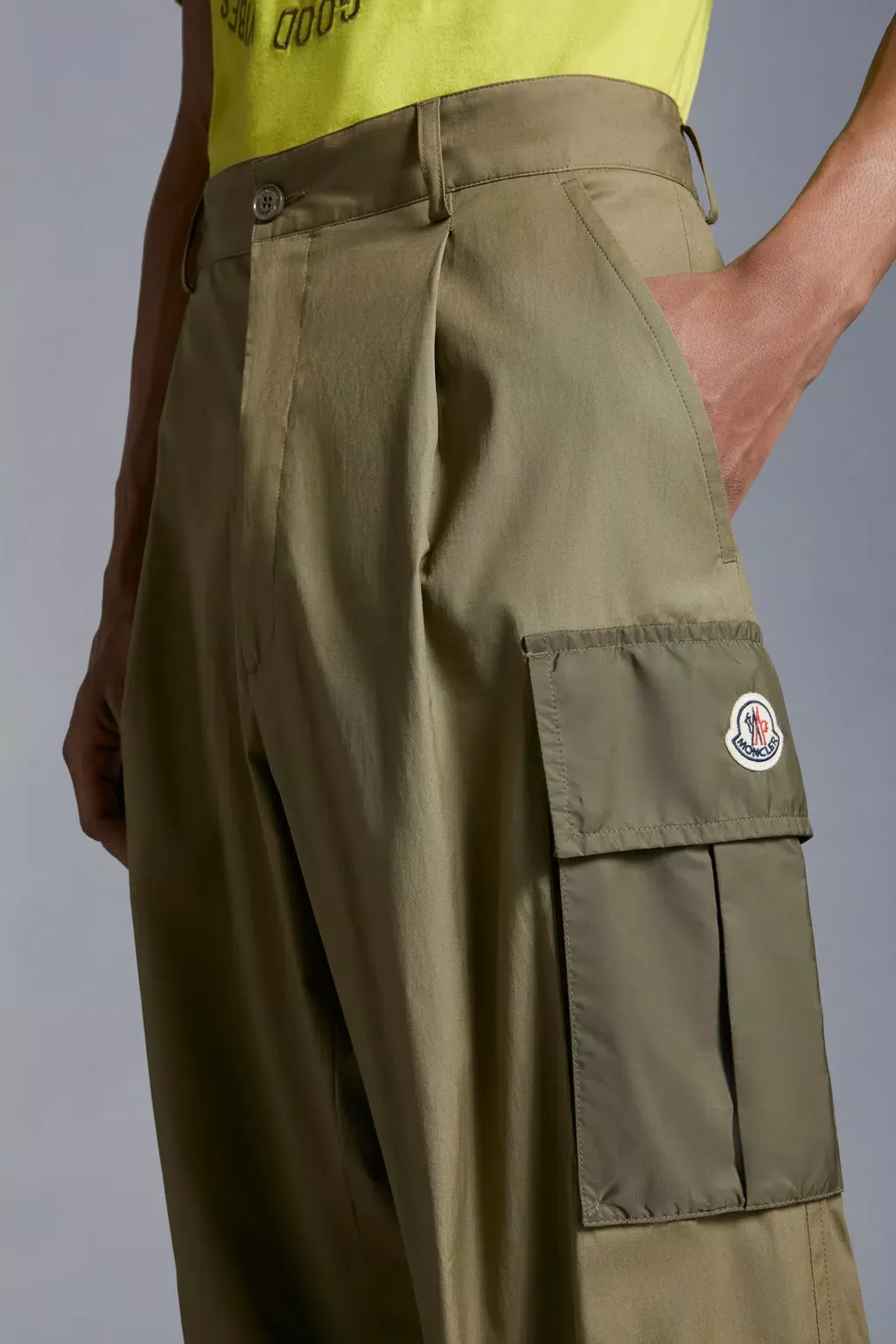 Logo Patch Cargo Pants
