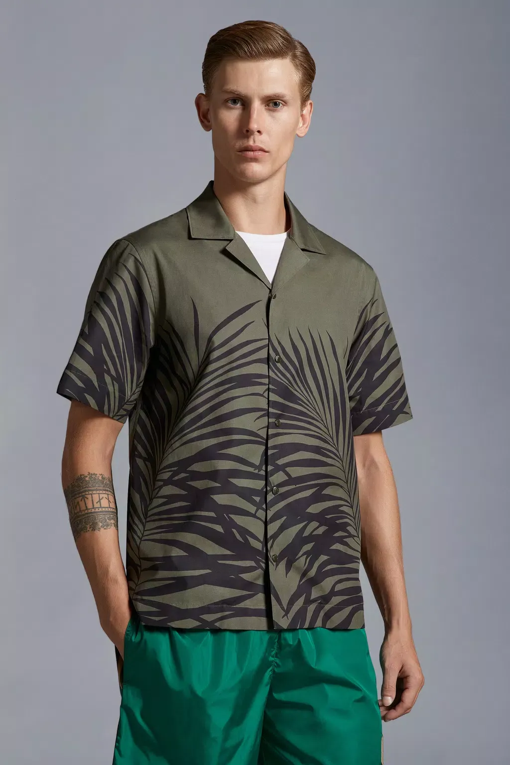 Collared Short-Sleeves Shirt