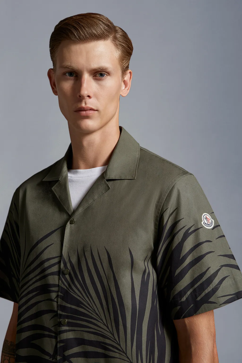Collared Short-Sleeves Shirt