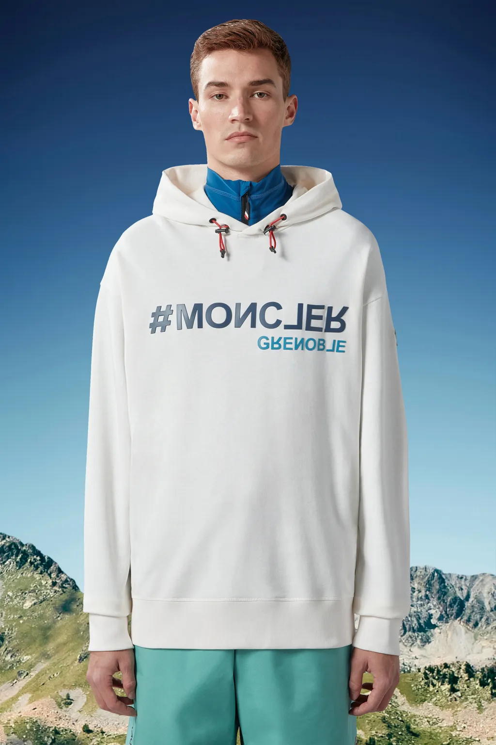 Grenoble Logo Printed Hoodie