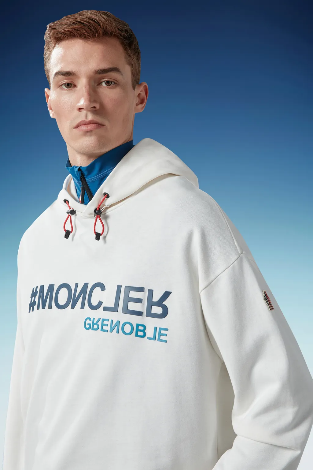 Grenoble Logo Printed Hoodie