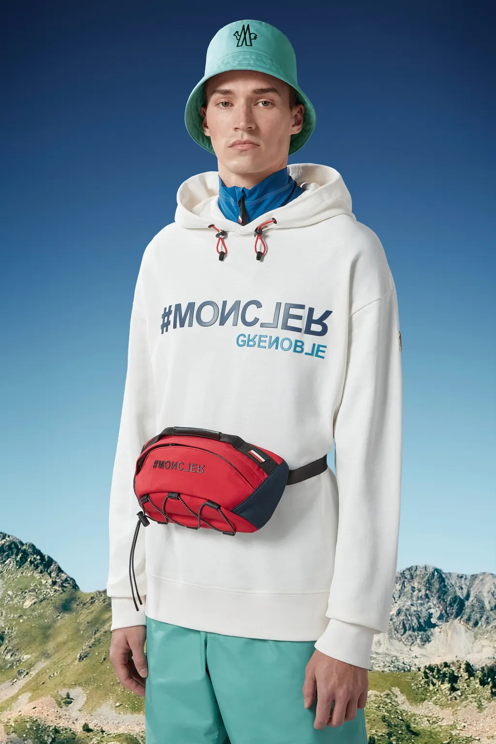 Grenoble Logo Printed Hoodie