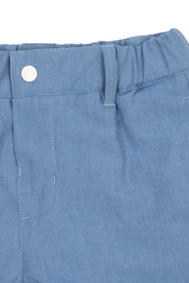 Denim Bermuda Shorts