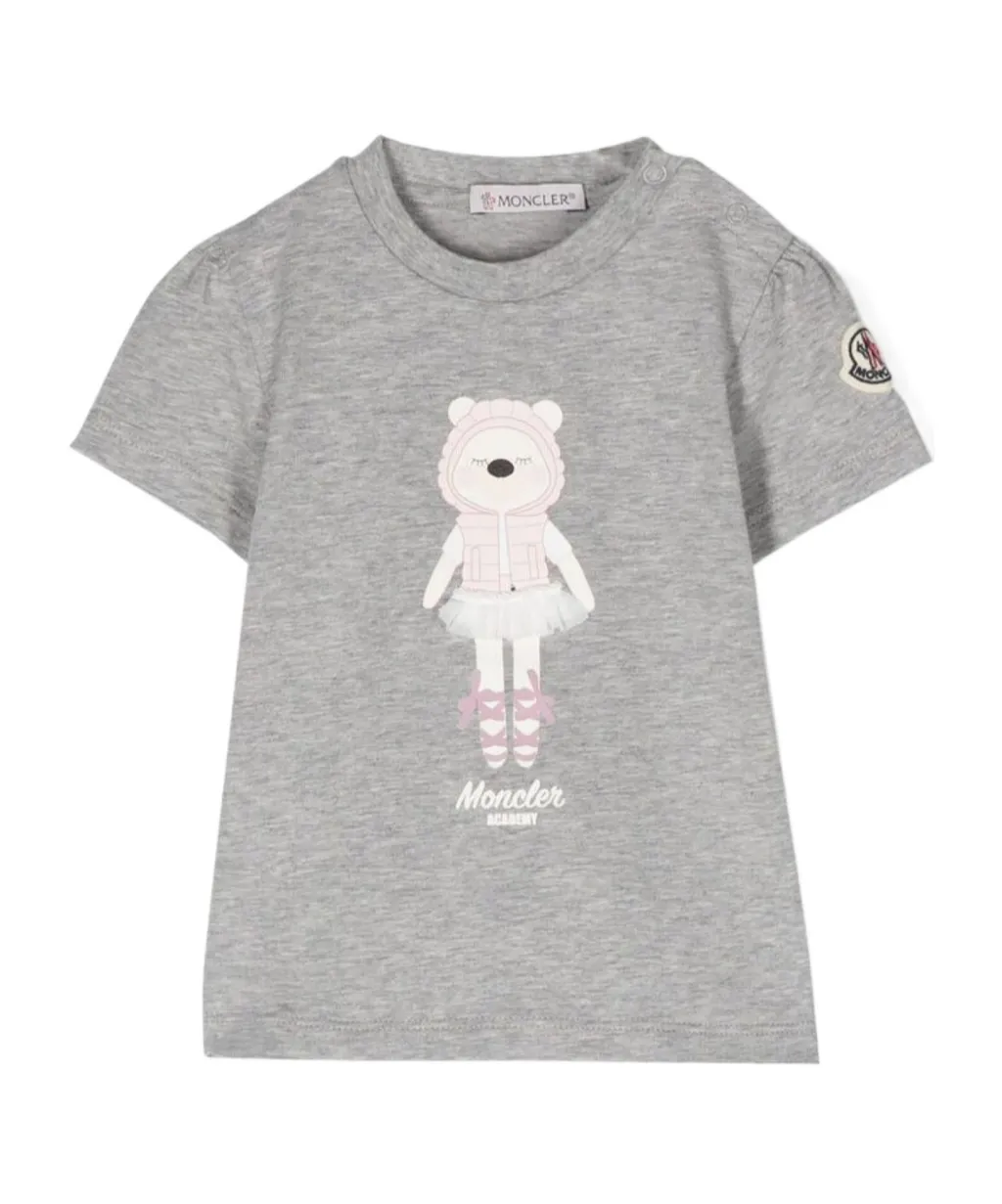 Teddy Bear Motif T-Shirt
