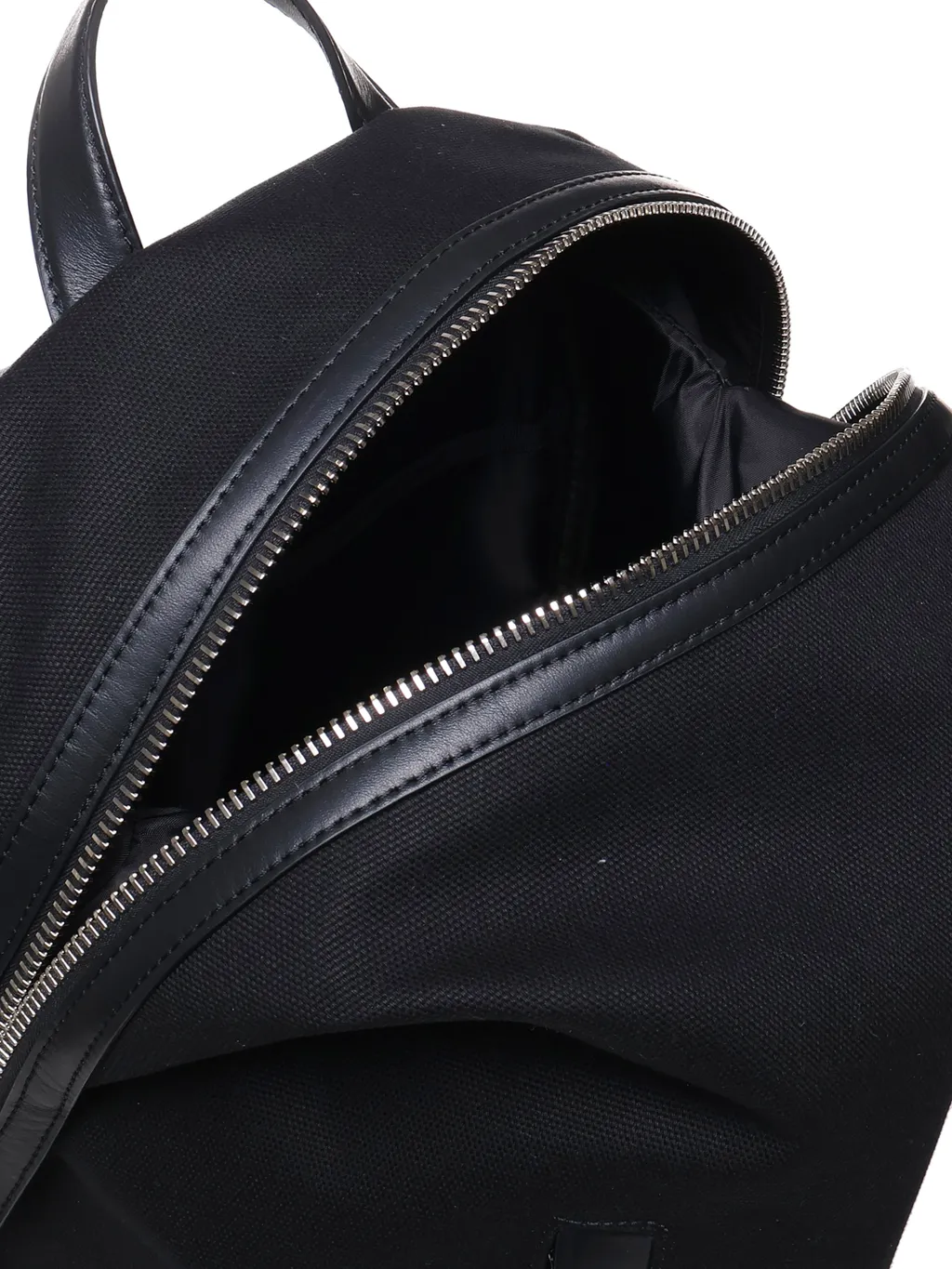 Logo Patch Two-Way Zip Backpack