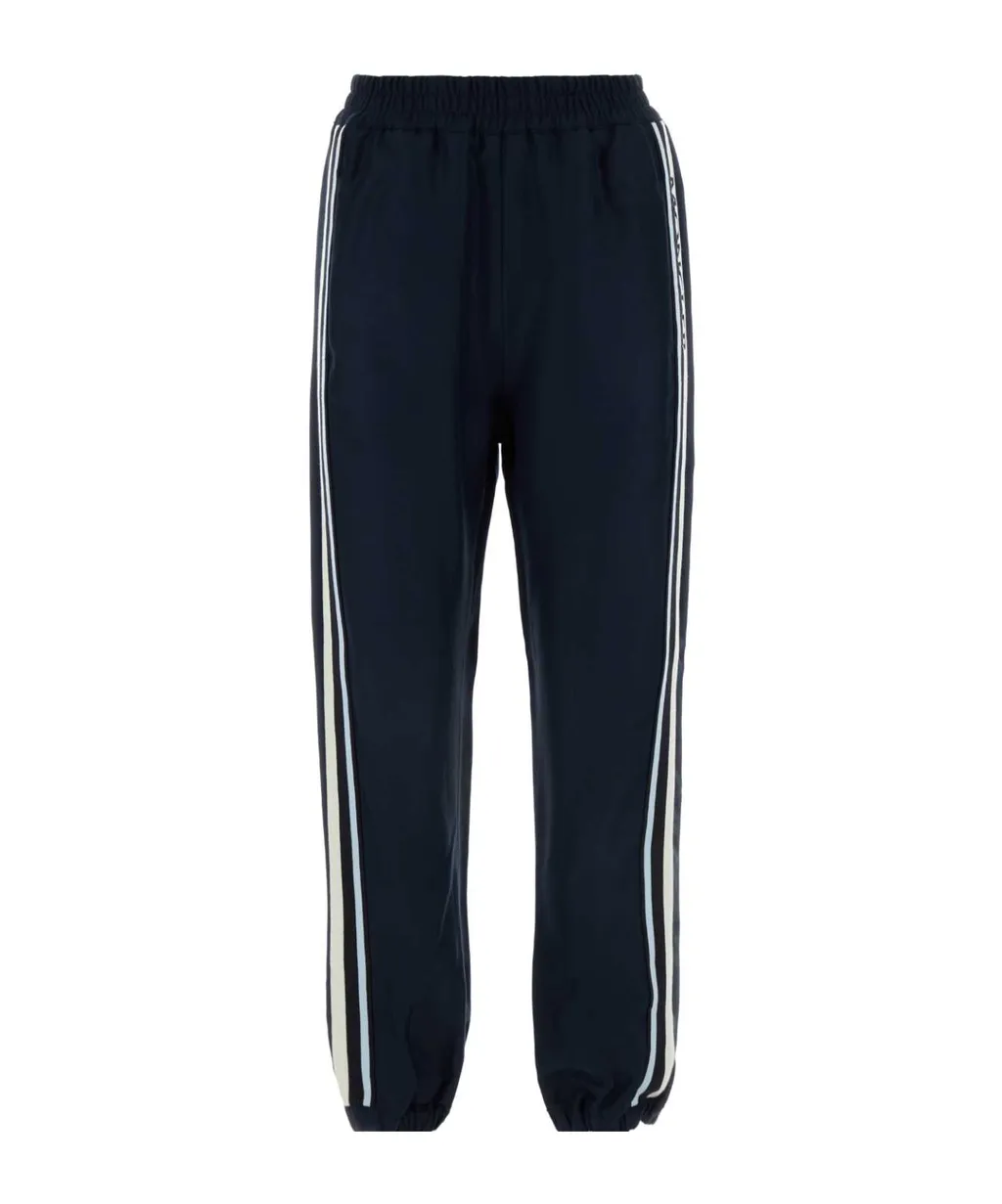 Logo Embroidered Straight Leg Sweatpants