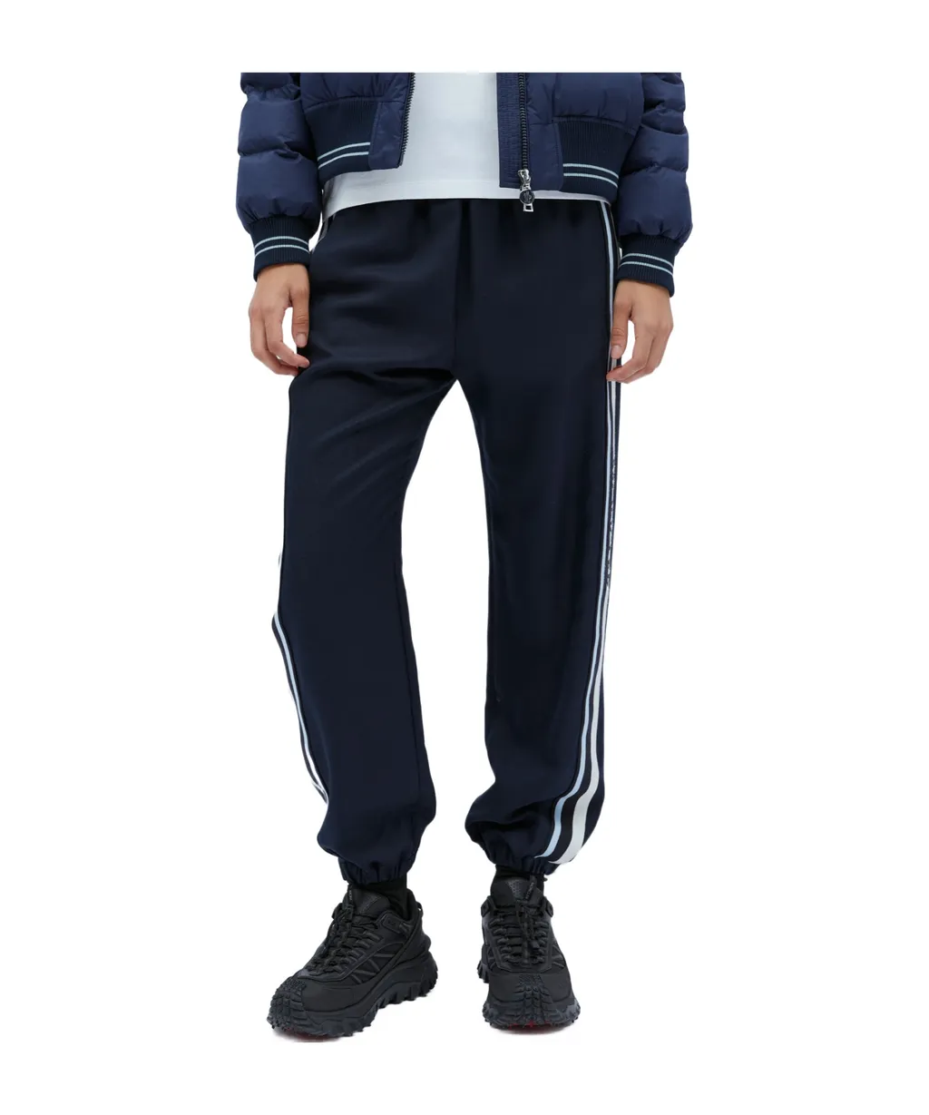 Logo Embroidered Straight Leg Sweatpants