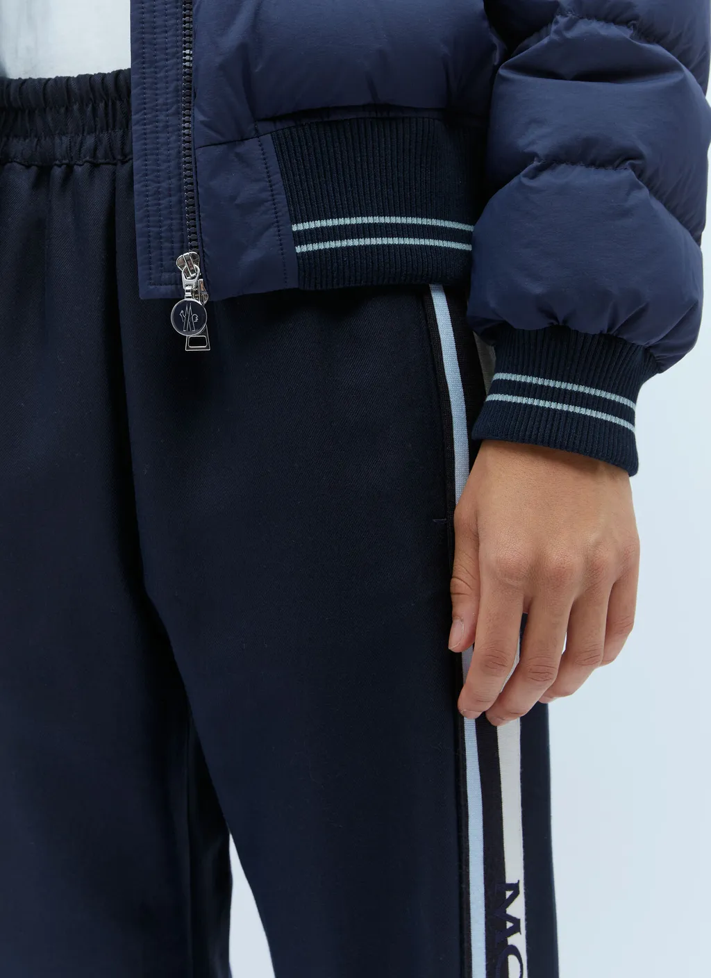 Logo Embroidered Straight Leg Sweatpants