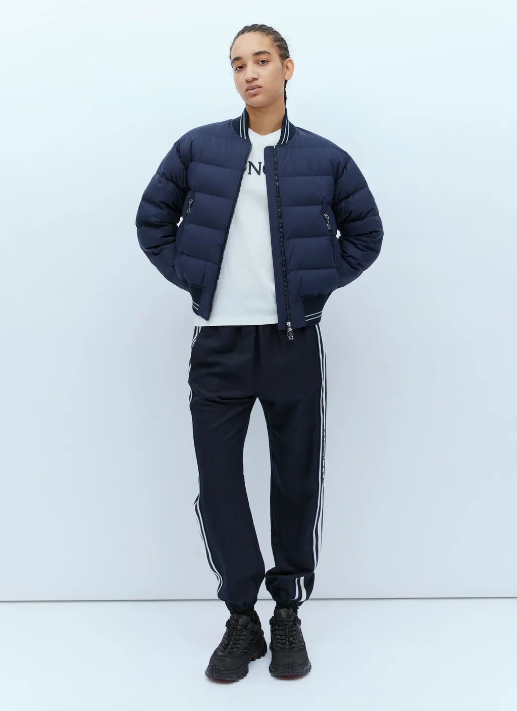 Logo Embroidered Straight Leg Sweatpants