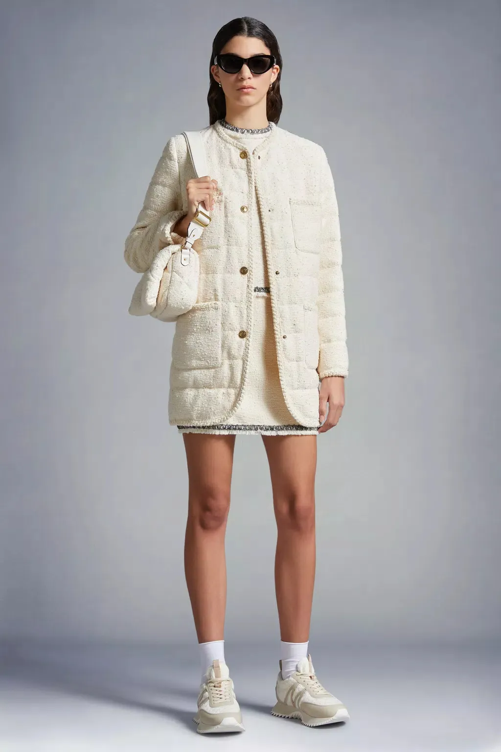 Tweed Mini Skirt