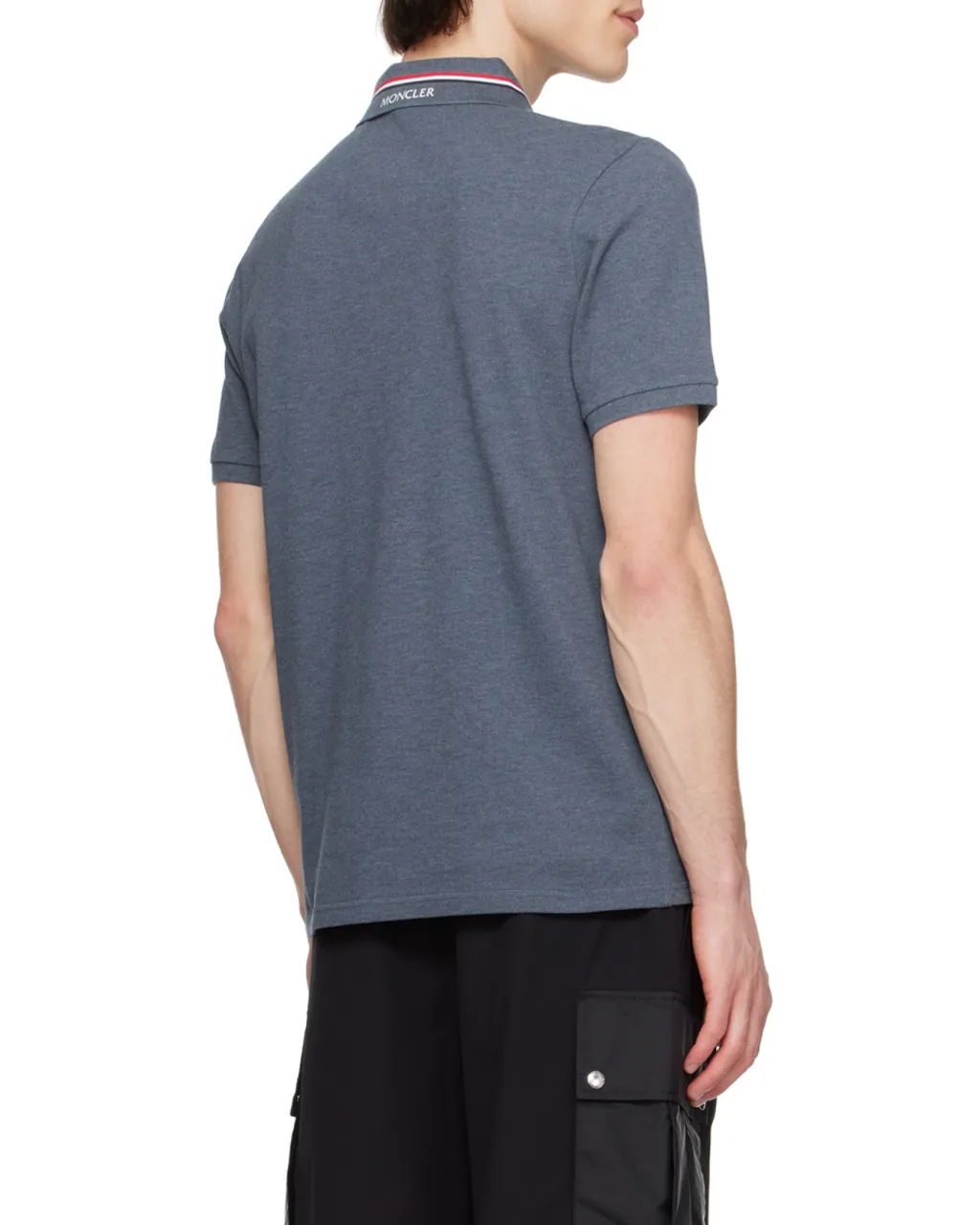 Logo Patch Short-Sleeved Polo Shirt