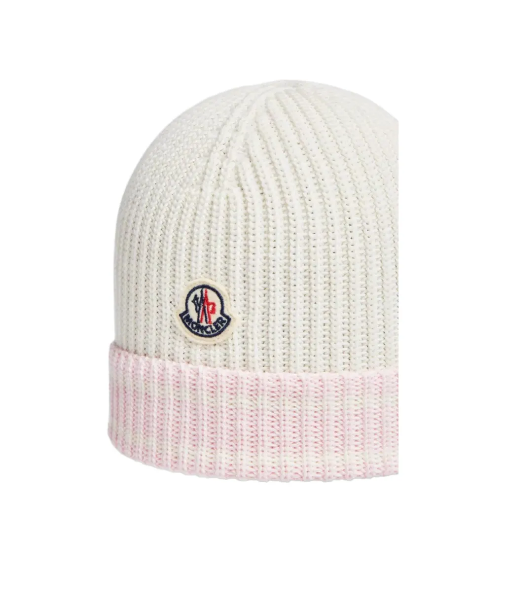 Logo Patch Knitted Beanie
