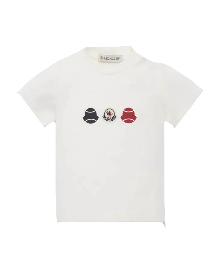 Logo Patch Crewneck T-Shirt