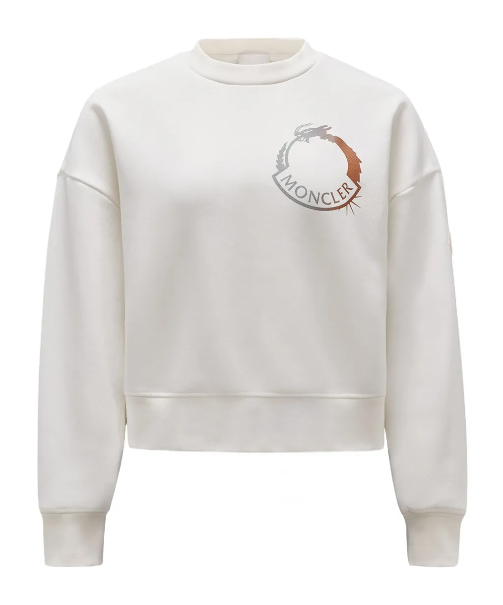 Logo Printed Crewneck Sweatshirt