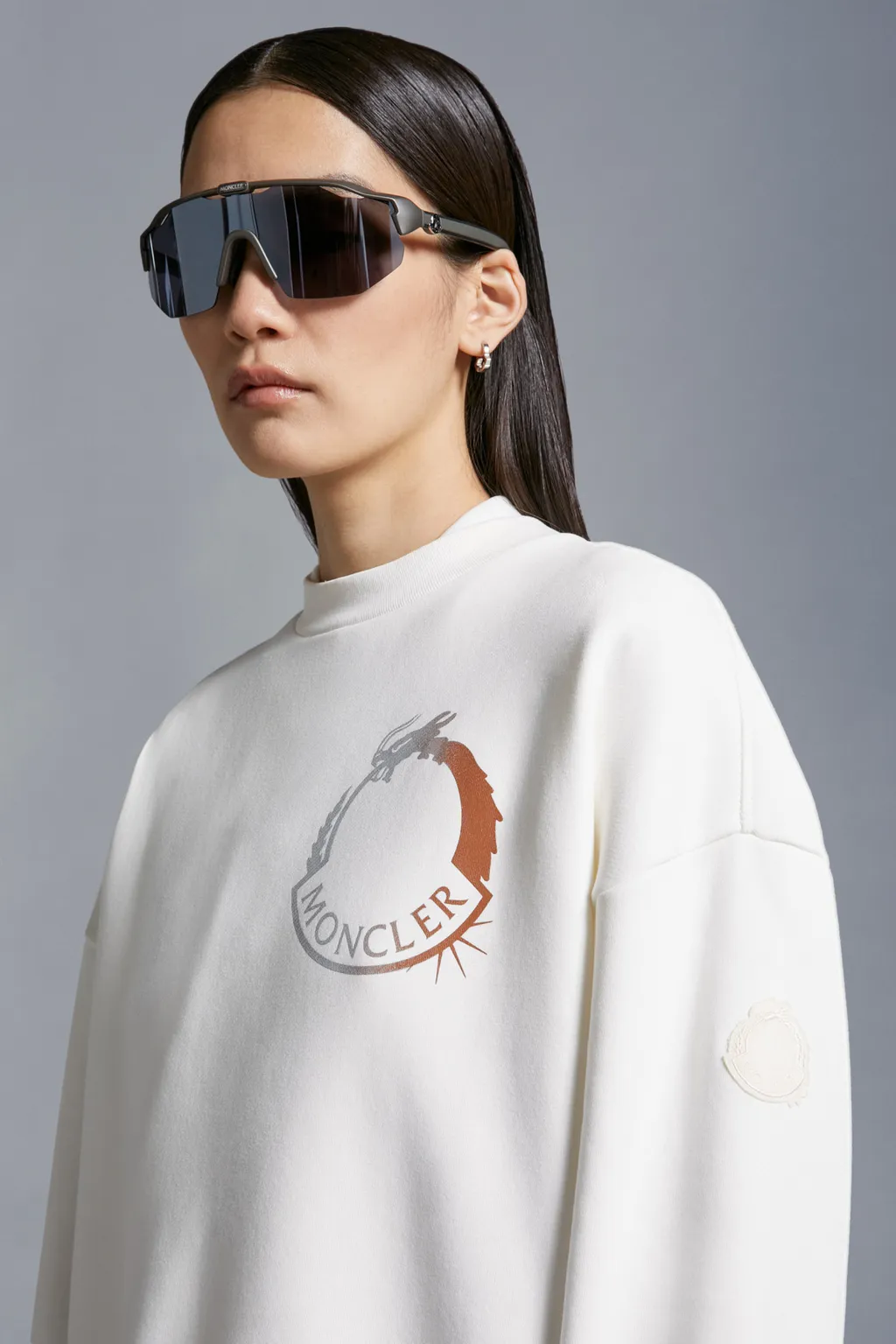 Logo Printed Crewneck Sweatshirt