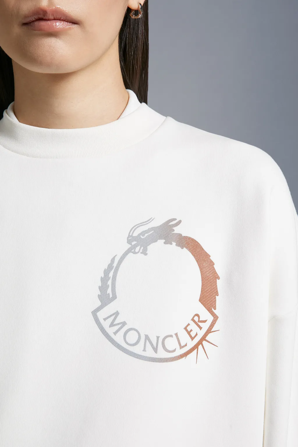 Logo Printed Crewneck Sweatshirt