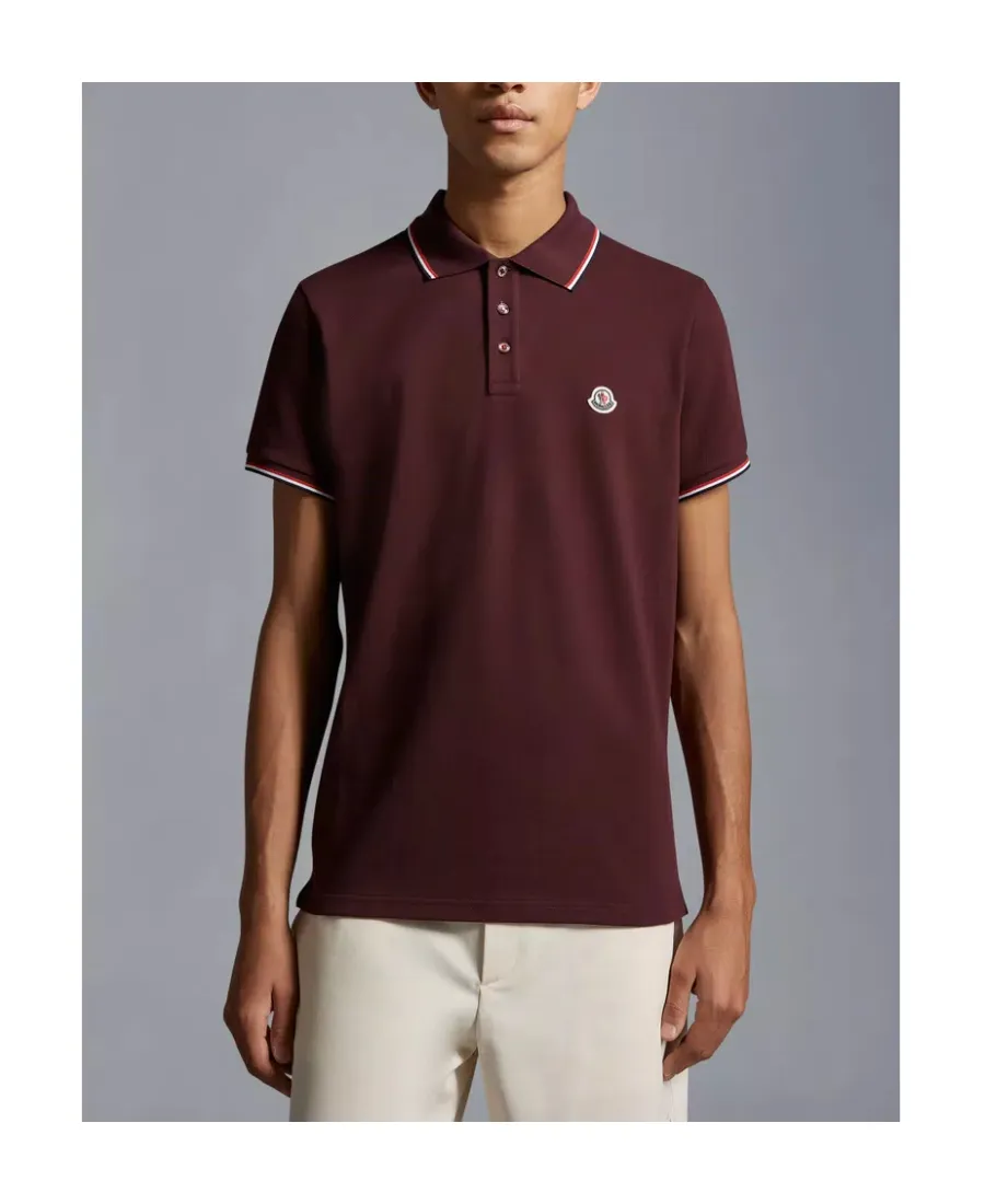 Logo Patch Polo Shirt