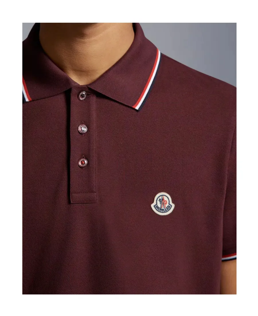 Logo Patch Polo Shirt