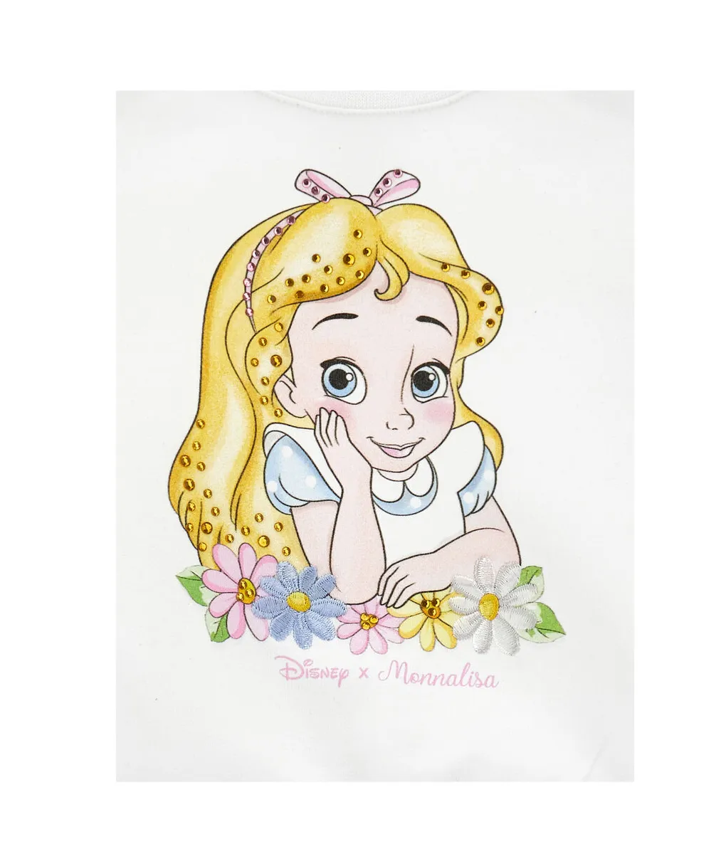 X Disney Cartoon-Print Sweatshirt