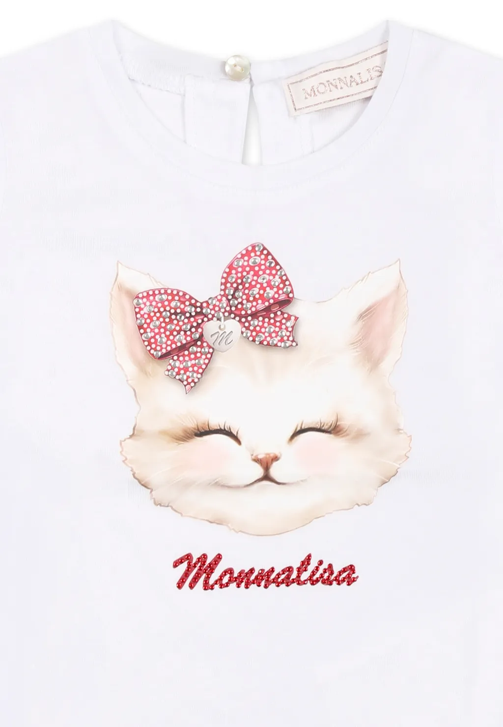 Cat-Print T-Shirt
