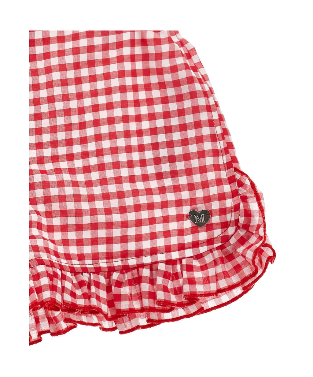 Vichy Muslin Shorts