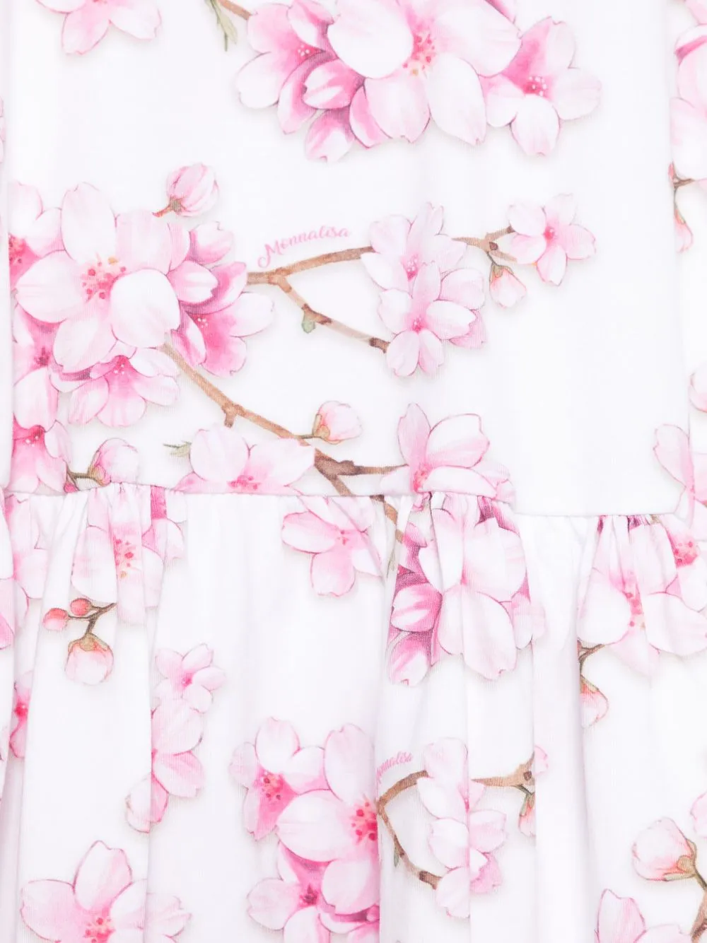 Floral Dress With Flutter Sleeves