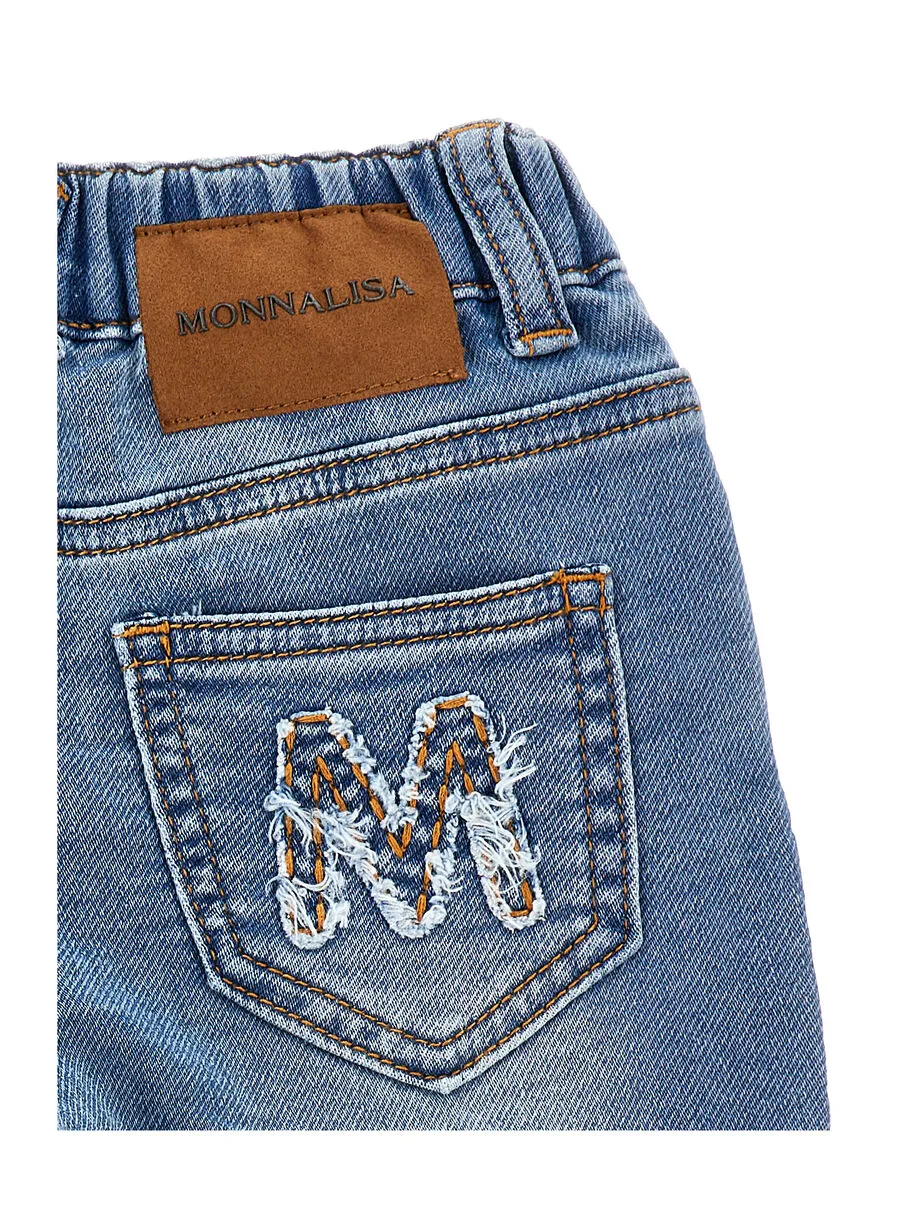 Elastic Waist Jeans