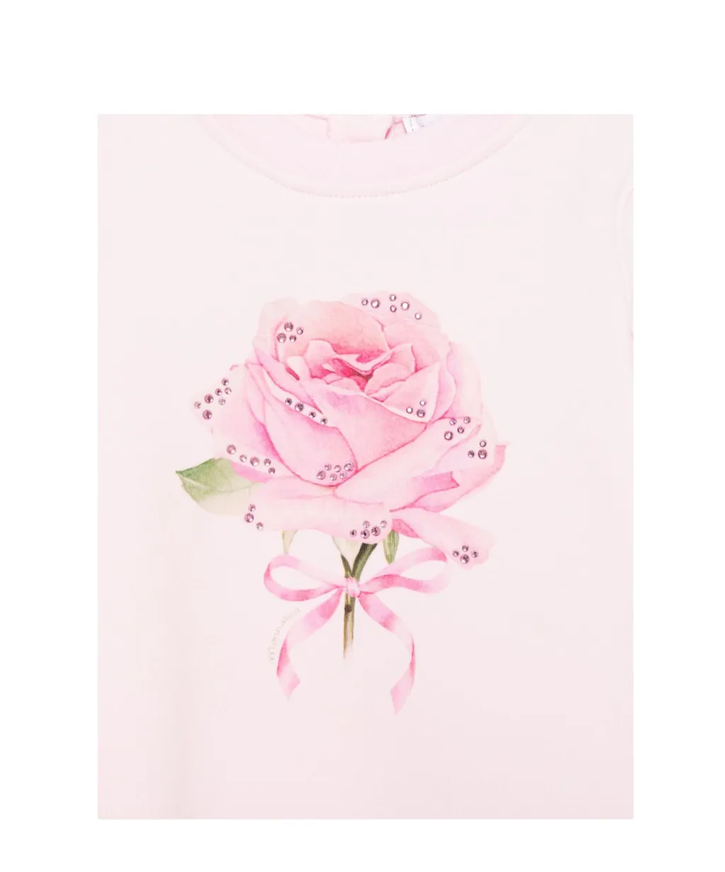 Rose Print Dress