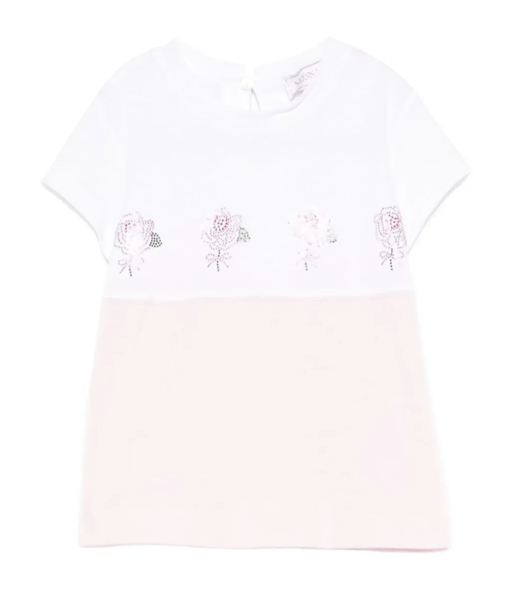 Rhinestone-Embellished T-Shirt