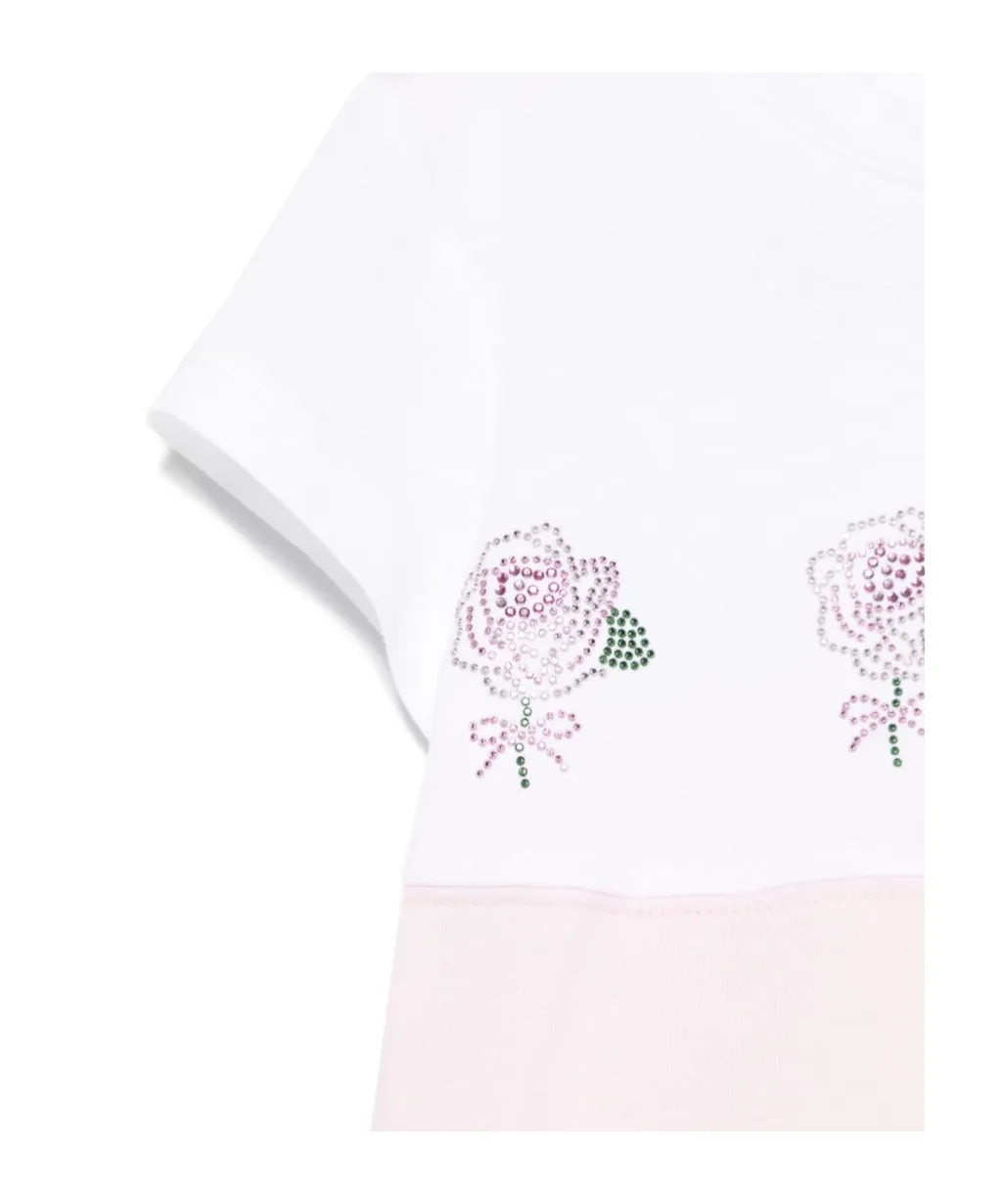 Rhinestone-Embellished T-Shirt