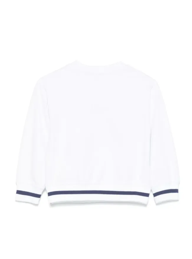 Bunny Printed Closed Sweatshirt